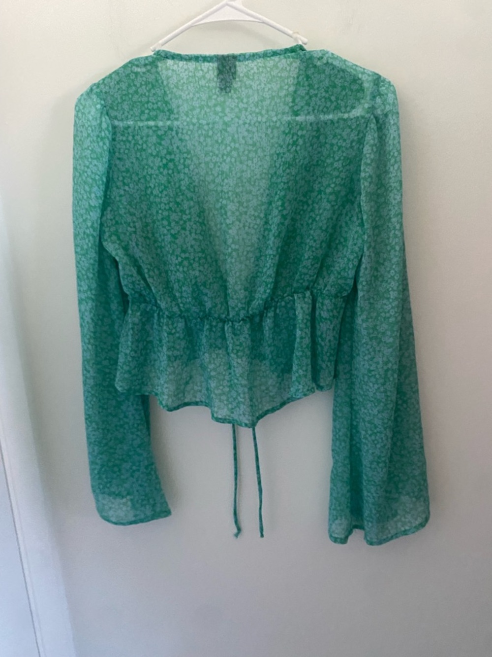 Wild Fable Floral Bell Sleeve Blouse - Picture 6 of 6